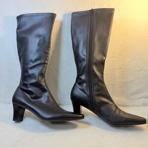 David Tate‎ Tall Black Women's Boots Size 9.5